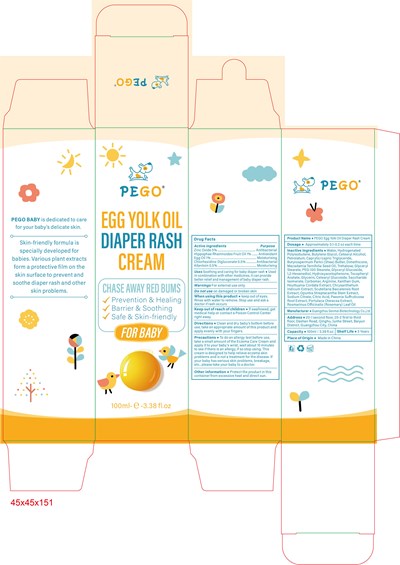 Label (Pego Egg Cream)